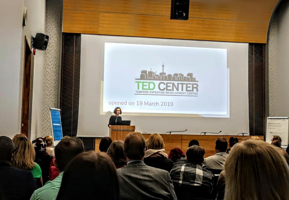 11.10.2019 TED Center presents at the City of Tampere seminar