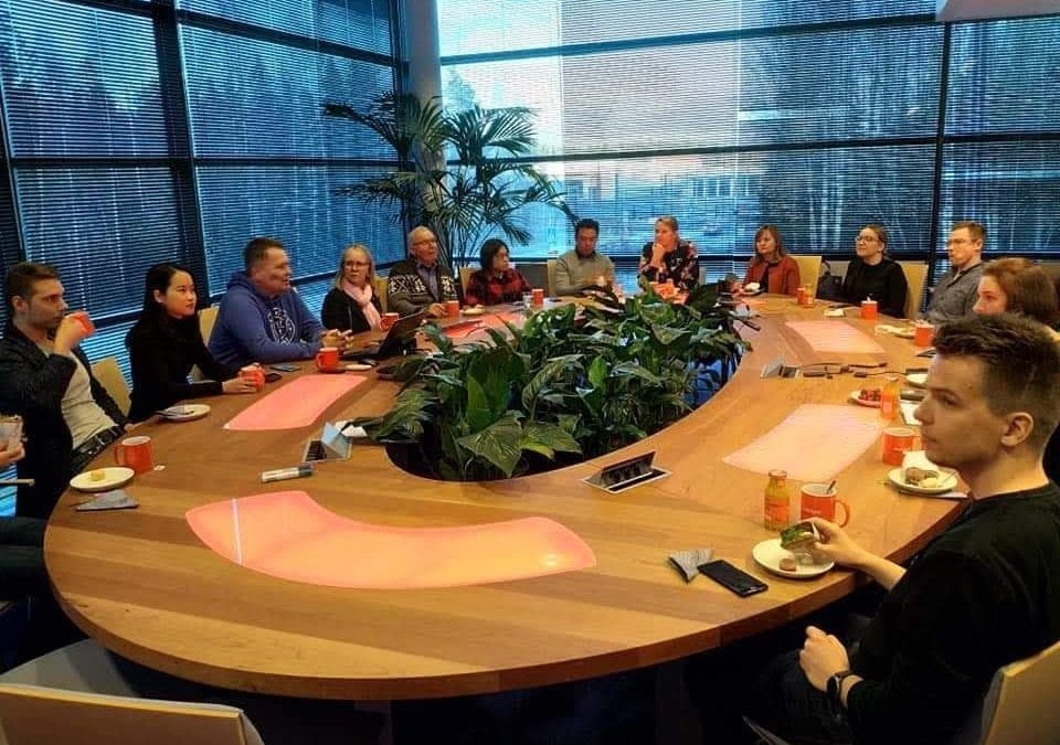 1.11.2019 TED Center visited Modulight, biomedical lasers designer and manufacturer located in Tampere