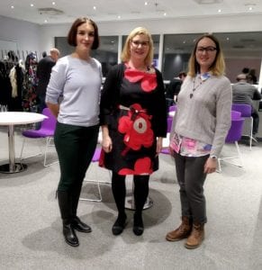 TED Center, Natalia Gromova, Olga Vuori- taking interview from Kirsti Lonka