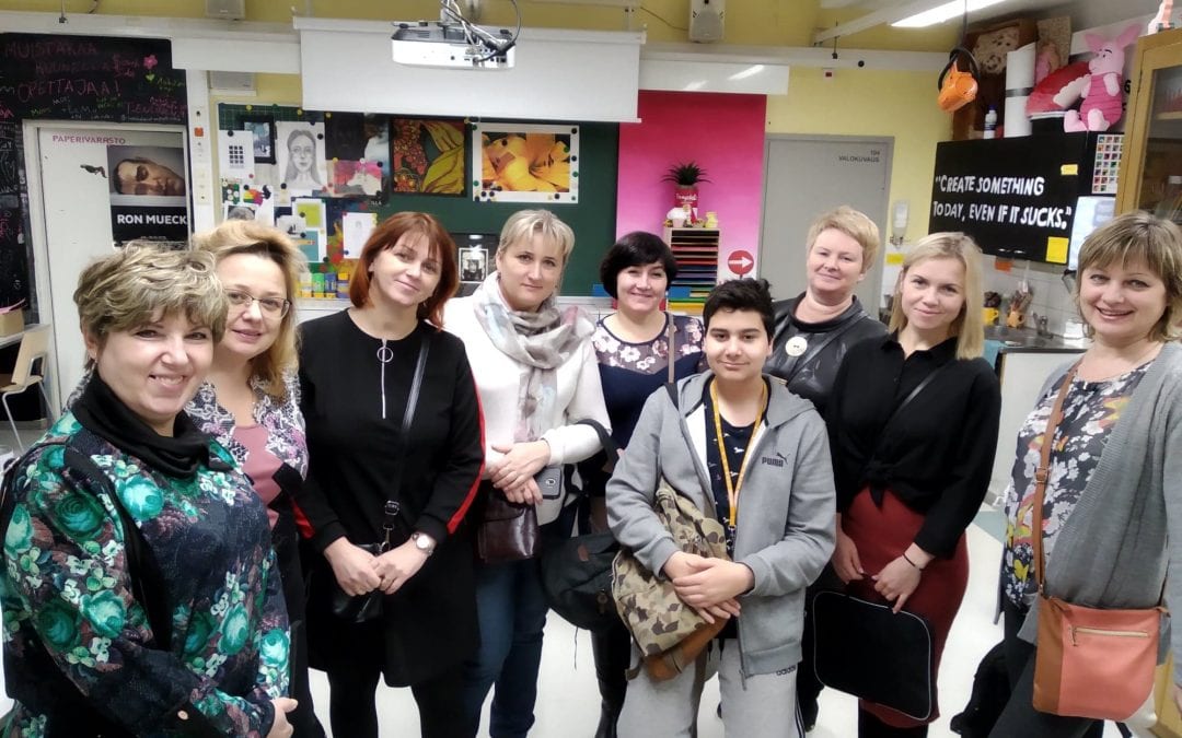 16-18.12.2019 group of educators from Yaroslavl in Tampere